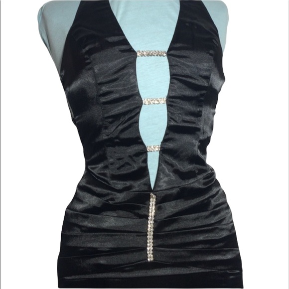 Black Prom Dress - Picture 3 of 5